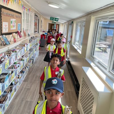 Linking Schools Magpies at Intack and Y3/4 St Stephen's Tockholes