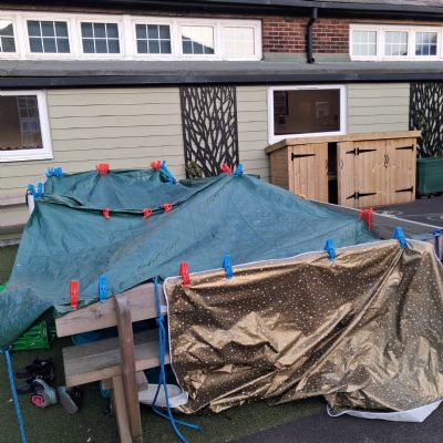 Outdoor Den Building